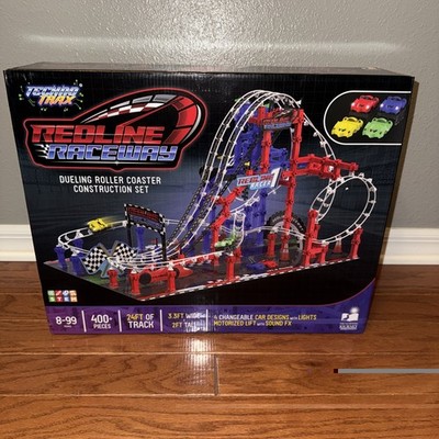 The Learning Journey Techno Trax Redline Raceway Roller Coaster 400+ Pc 601297