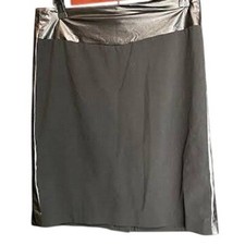 Womens Black Pencil Skirt Knee Length Career Office Business Casual