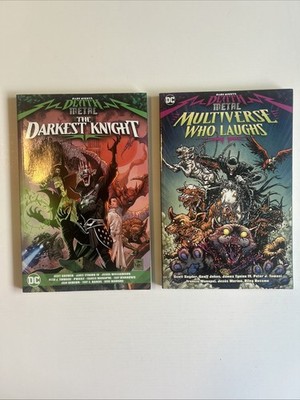 Dark Nights Death Metal Lot 2 TPB The Darkest Knight + Multiverse Who Laughs