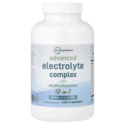 Advanced Electrolyte Complex With Multivitamins, 240 Capsules