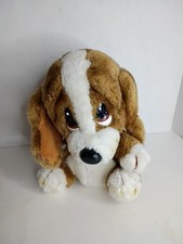 Vintage Sad Sam Baby Plush Toy Dog 1980 by Applause Stuffed Animal