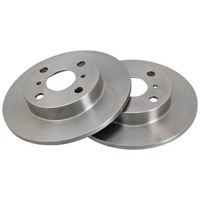 2 Bremsscheiben Voll Ø 240 Mm 10,2 Mm A.B.S. FüR U.A. Toyota MR2