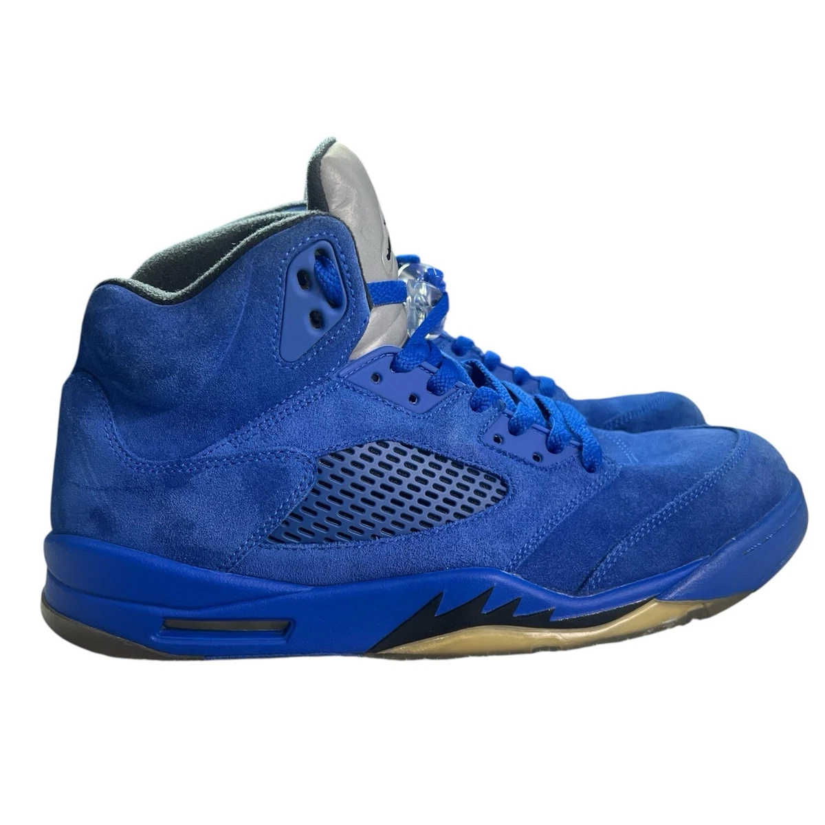 Jordan 5 Retro Blue Suede for Sale - Authenticity Guaranteed - eBay