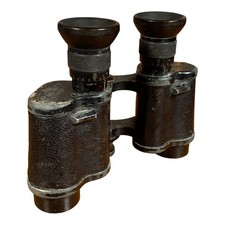 WW1 Binoculars 6X24 Dienstglas F03 Wacht Hensoldt & Sohne Wetzlar Army Militaria