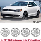 16 inch Wheel Covers Full Rim Snap On Hub Caps For 2011-2018 Volkswagen Jetta