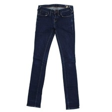 Denim Forum Women's Jeans W 24 in; L 34 in Blue 100% Cotton