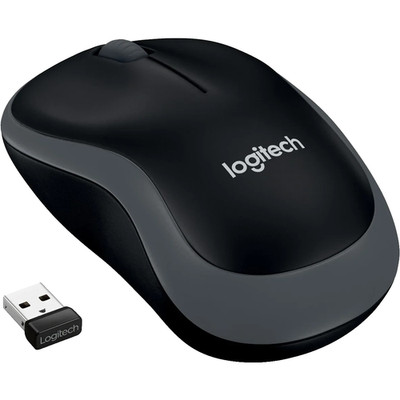 Logitech M185 Kabellose Maus 2,4 GHz mit USB-Nano-Empfänger 12 Monate Batterie