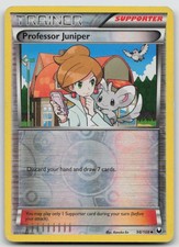 Professor Juniper 98/108 Uncommon Dark Explorers Pokemon Reverse Holo MP