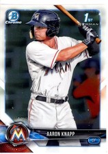 2018 Bowman - Chrome Prospects Aaron Knapp #BCP5 (RC)