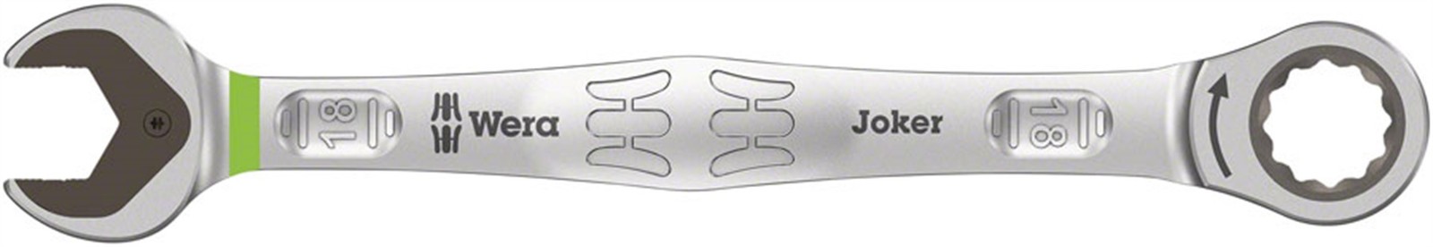 Комбинированный ключ с трещоткой Wera 6000 Joker - 18 мм 6490₽