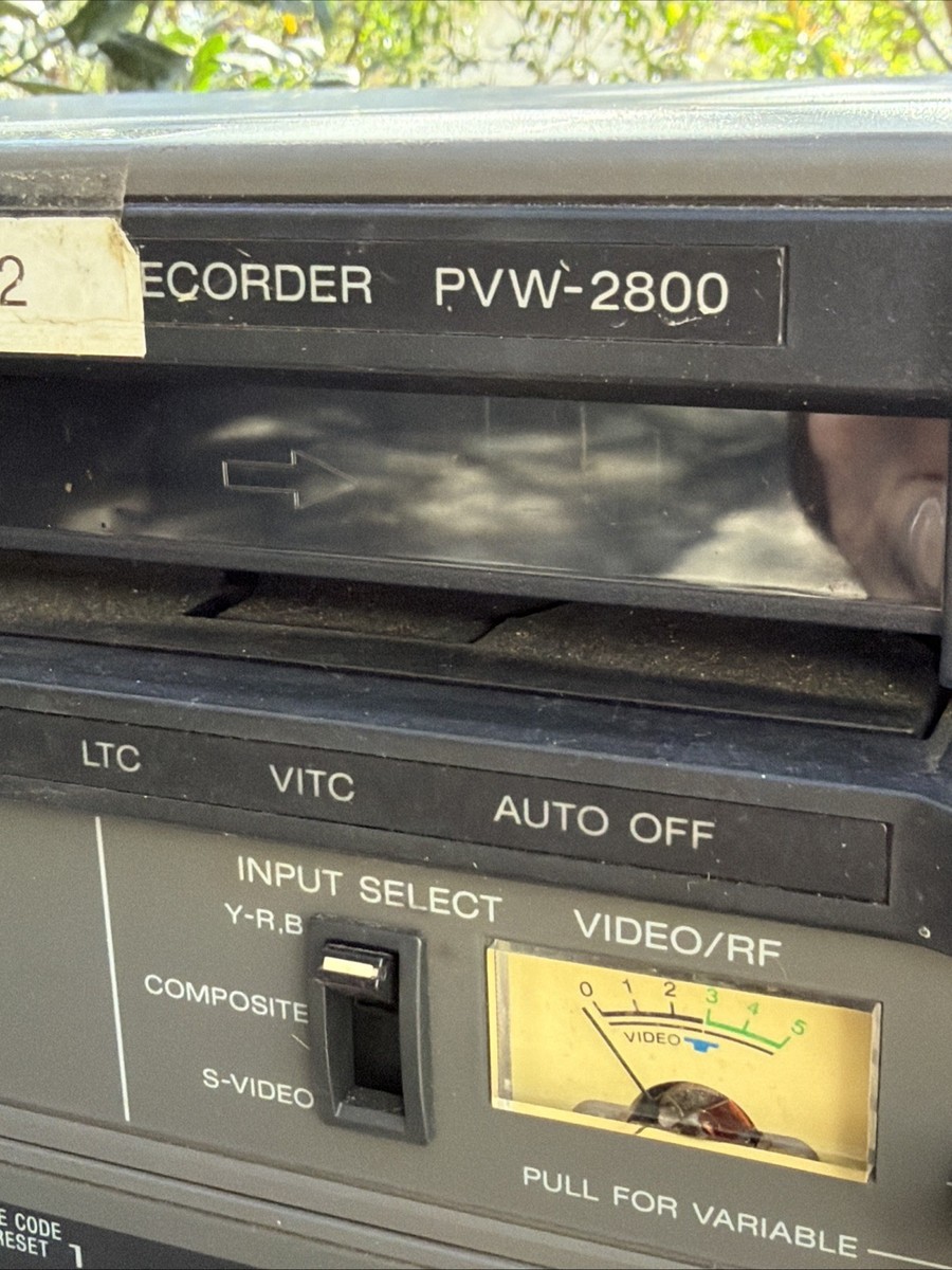 Sony PVW-2800 Betacam SP Professional Broadcast Videocassette