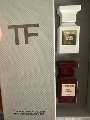 Authentic TOM FORD Lost Cherry Soleil Blanc Perfume Gift Set,0.13 oz/ 4 mL