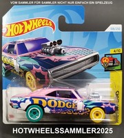 "Hot Wheels \"1970 Dodge Charger R/T\" Hw Art Cars HTD47-N521 Ovp UngeÖFfnet Neu!"