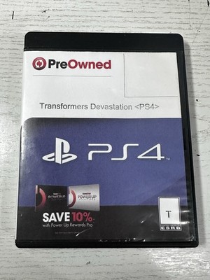 Transformers: Devastation (Sony PlayStation 4, 2015)