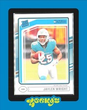 2024 Jaylen Wright Donruss - Rated Rookie Base #344 (RC) Dolphins $2MIN ORDER