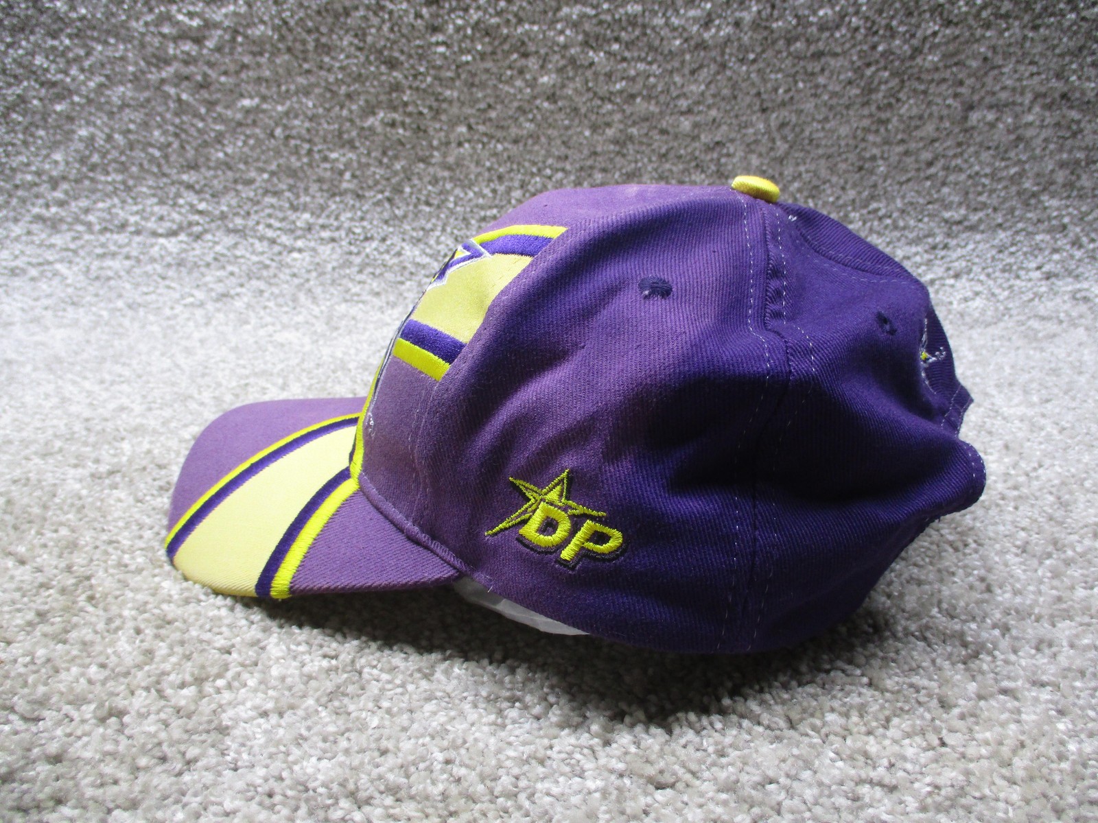 Vintage Birmingham Thunderbolts Hat Cap Strap Back One Size XFL Football Faded