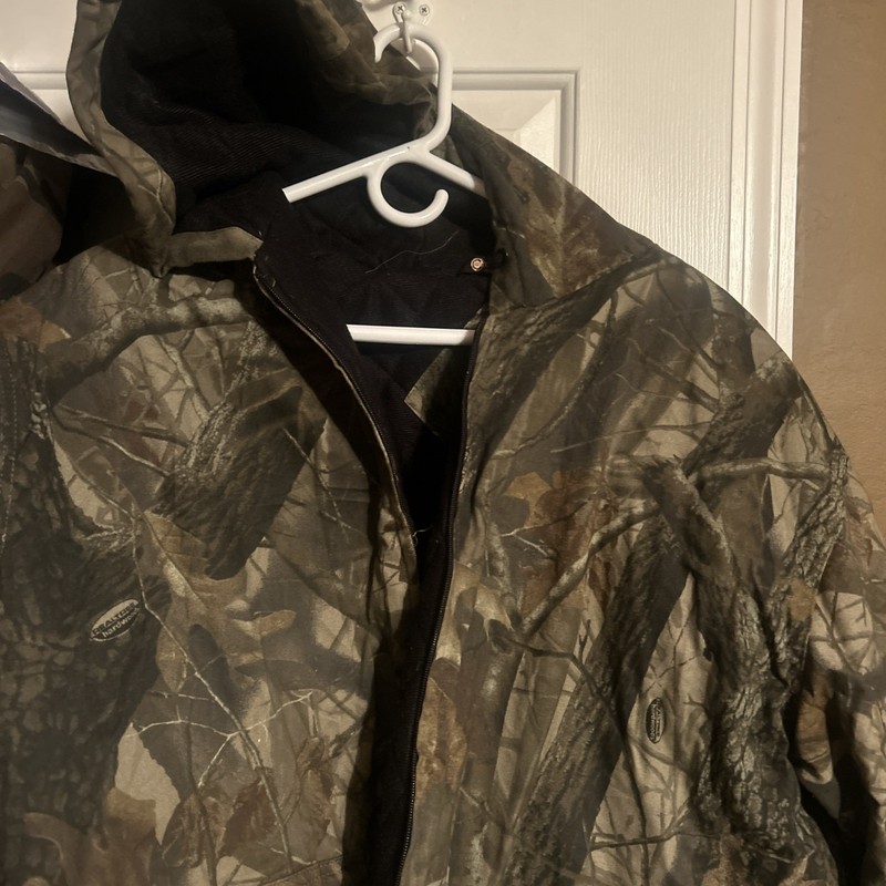 RealTree Hardwoods Camo Jacket Xl Pockets