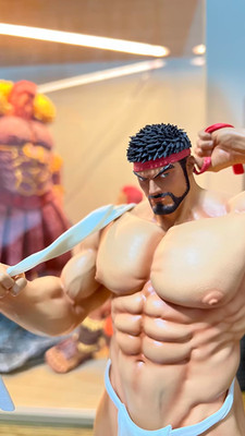 NEW HUNKCRAFT Studio Ryu 1/6 Resin Painted Statue In Stock Male Street Fighter