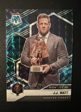 2021 Mosaic JJ Watt “MAN OF THE YEAR” GENESIS PRIZM SSP CASE HIT