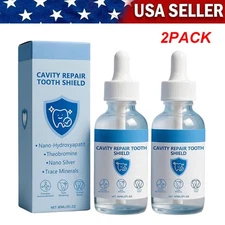 2PCS Cavity Healing Tooth Armor Liquid, Repair Cavities & Restore Tooth Enamel