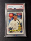 2018 TOPPS HERITAGE #25 AARON JUDGE PSA 9 NEW YORK YANKEES