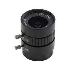 Raspberry Pi HQ Camera Wide Angle CS Mount Lens 6mm Focal Length Manual Focus