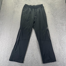 Reebok Play Dry Pant Mens L Black Polyester T...