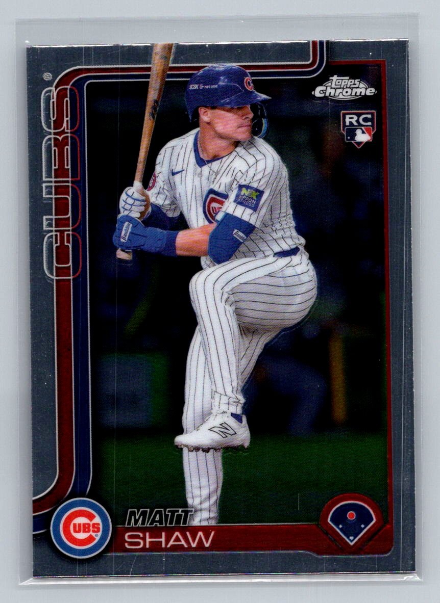 2025 Topps Chrome #219 Matt Shaw