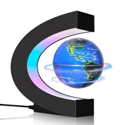 Poojaed Magnetic Levitating Floating Globe with LED Lights, Cool Tech Gadgets Gi