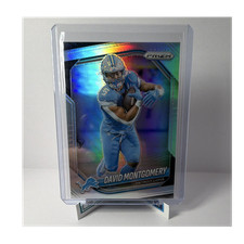 Panini Prizm Silver David Montgomery #164 Detroit Lions Football 2025
