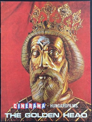 The Golden Head ORIGINAL Film Movie Brochure Jess Conrad CINERAMA 1964