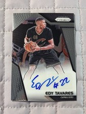 Edy Tavares 2017-18 Panini Prizm Signatures Autograph #SG-ED Auto Card