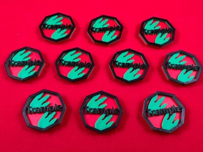 Trample Counters (10) - Compatible with Universal Counters Set for Magic