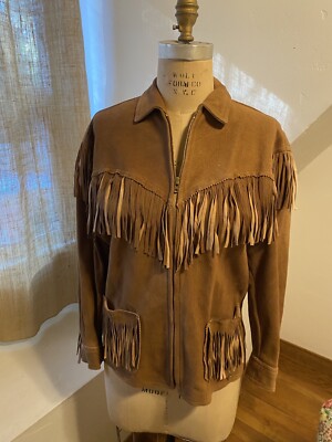 VNTG 90's Ralph Lauren Country USA Authentic Dry Goods Leather