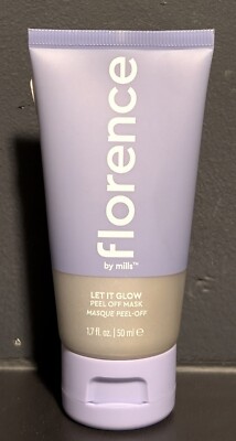 LOT OF 52 - Florence by Mills LET IT GLOW PEEL OFF Face MASK 1.7oz 50ml - NEW
