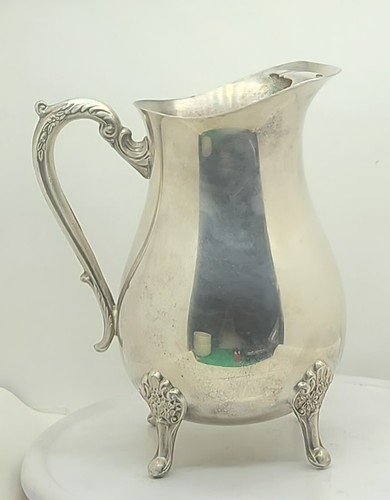Silverplated Pitcher, 9", By Leonard