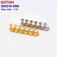 6 In-line SDS510-05M Kluson Vintage Guitar Machine Heads Tuners 1 Set