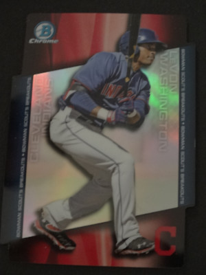 2014 Bowman Chrome #BSB-LW LeVon Washington Scouts Breakouts Indians Card