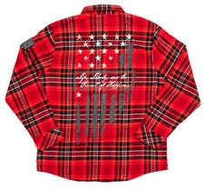 Howitzer Style Men's Flannel Shirt Warrior Tribe Military Grunt MFG