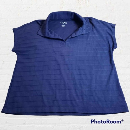 Women's Coral Bay Golf Navy Blue Shirt 