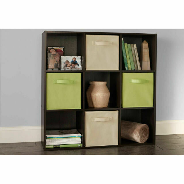 ClosetMaid 9 Cube Wood Stackable Bookcase Display Shelf Organizer - Thumbnail 2