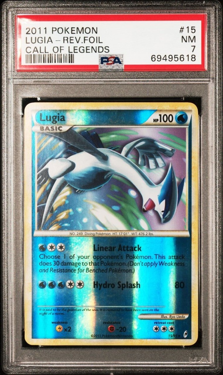 Pokemon 2011 Call of Legends Lugia Reverse Holo Rare PSA 7 | eBay
