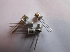 BC109B CDIL Transistor NPN Bipolar 25V 200mA 0.2/0.75W TO-18 4dB (12 pieces) USA