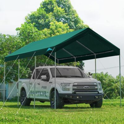 ADVANCE OUTDOOR Adjustable 10x20ft Heavy Duty Carport Boat Shelter Party Tent US