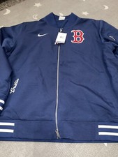 Boston Red Sox Nike Authentic Collection Dugout Full-Zip Bomber Jacket XXL