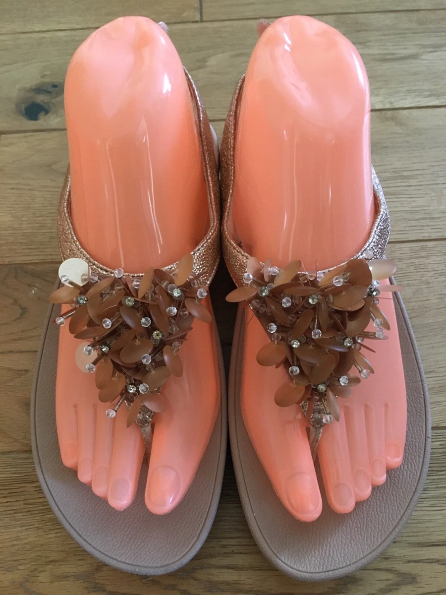 Fitflop boogaloo rose gold sale