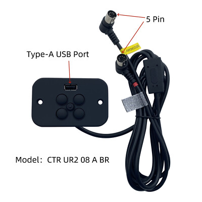 5 Button 5 Pin Hand Control Switch CTR UR2 08 A BR for Power Recliner Lift Chair