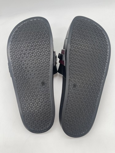 Stuart Weitzman Studded Leather Slip-On Sandals G260675 Black Size 6.5 - Picture 7 of 7