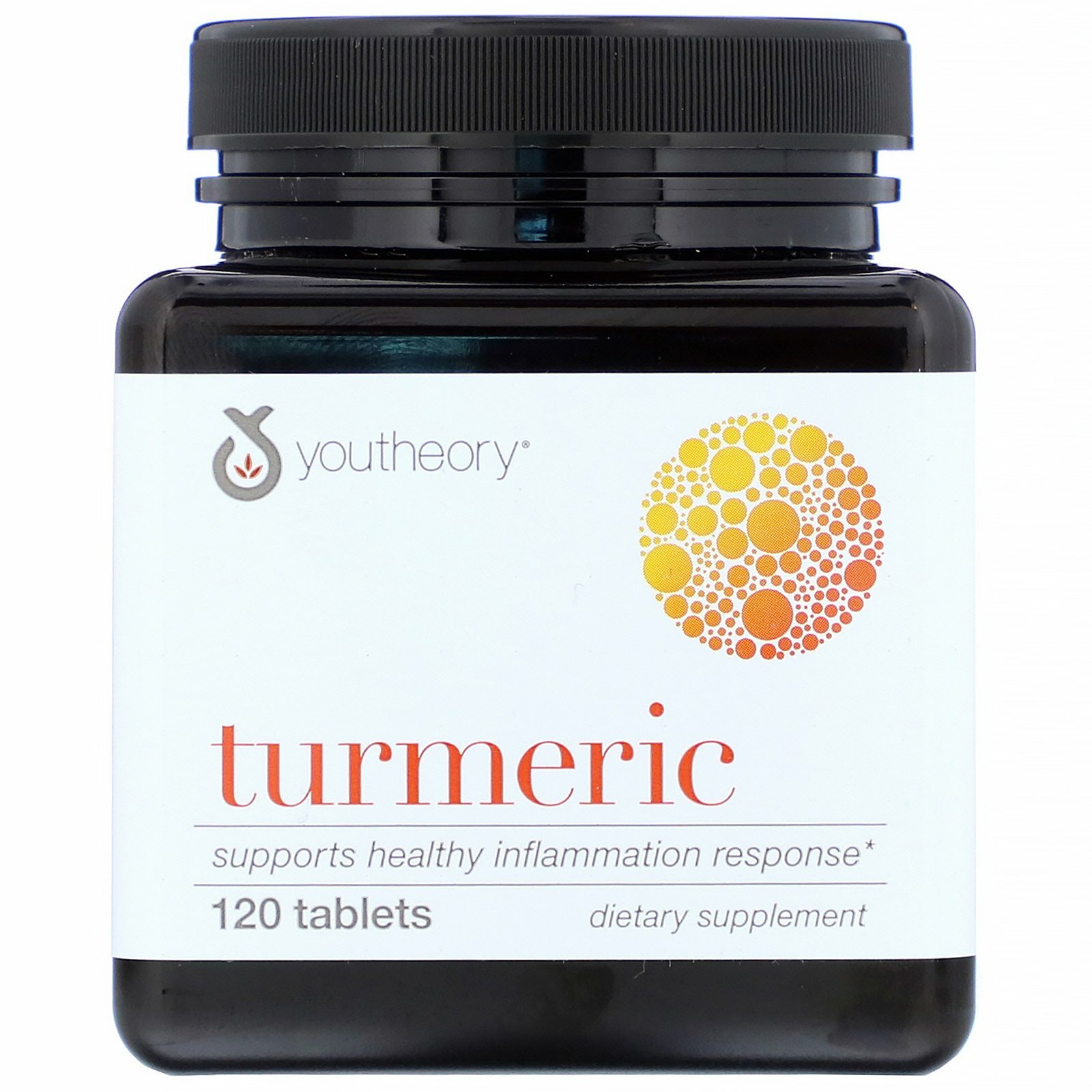 Youtheory Black Turmeric Curcumin Supplement 120 Tablets With Pepper Bioperine - Image 2