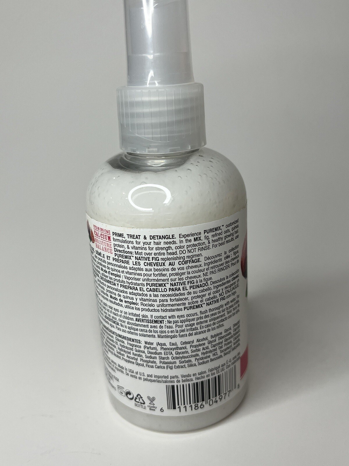 Rusk Puremix Native Fig Replenishing 3In1 LeaveIn Conditioner Normal